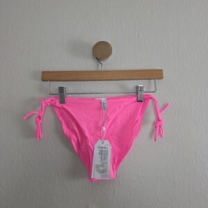 NEW Peixoto Tonie Hot Pink String Bikini Swim Bottoms Medium